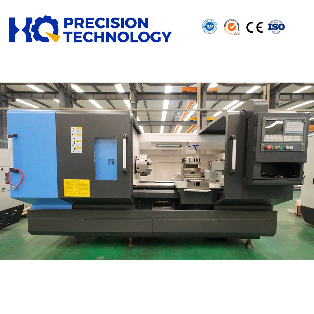 M&aacute;quina de torno para rosqueamento de tubos CNC QK1313 - Corte de rosca externa/interna de precis&atilde;o para tubos de metal