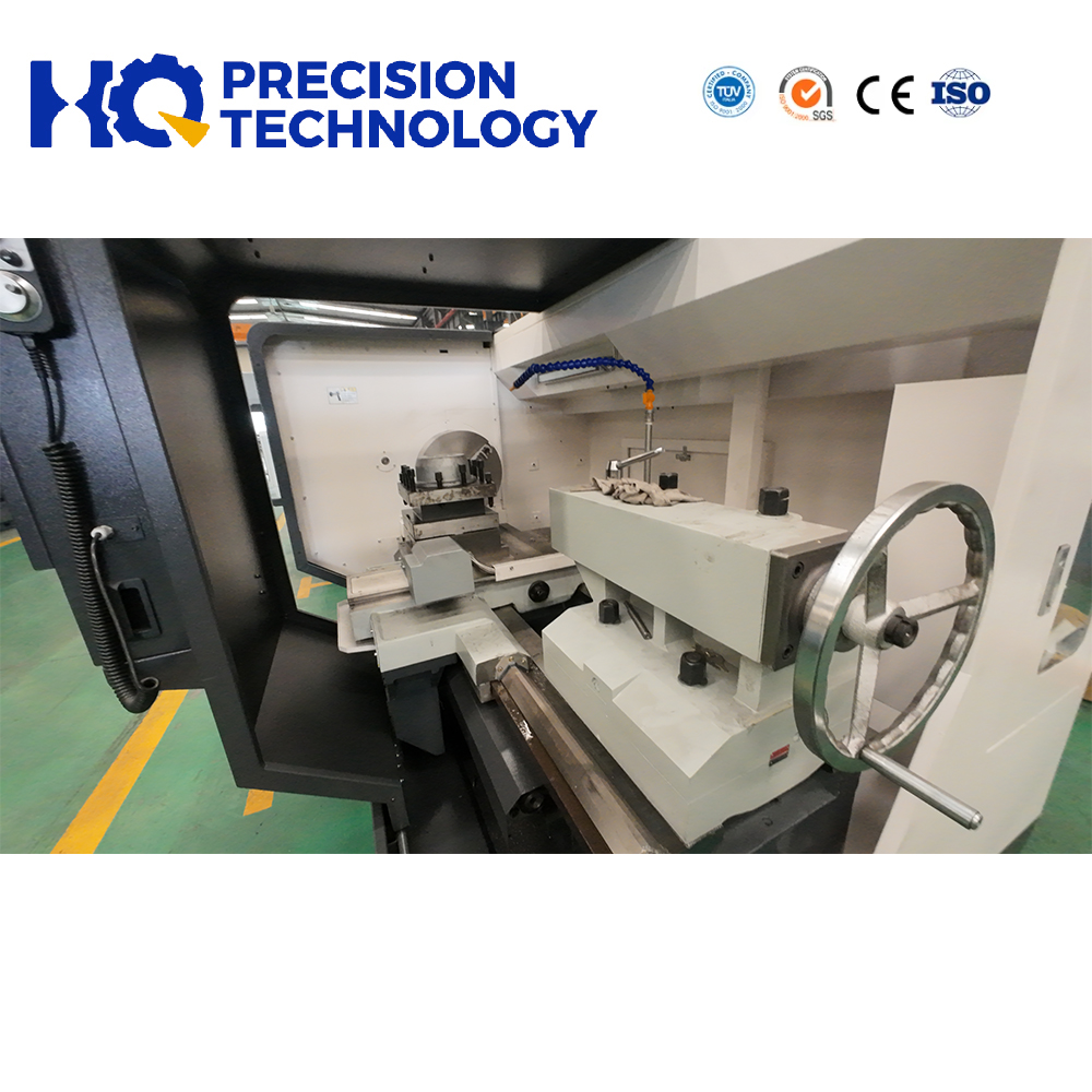 M&aacute;quina de torno para rosqueamento de tubos CNC QK1313 - Corte de rosca externa/interna de precis&atilde;o para tubos de metal