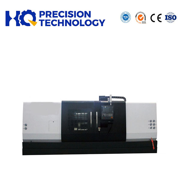 Torno CNC horizontal de alta precis&atilde;o para produ&ccedil;&atilde;o do pesco&ccedil;o do eixo do virabrequim